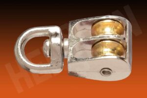 Swivel Eye Double Pulley