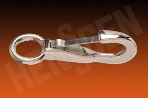Fixed Round Eye Spring Snap 5/8"