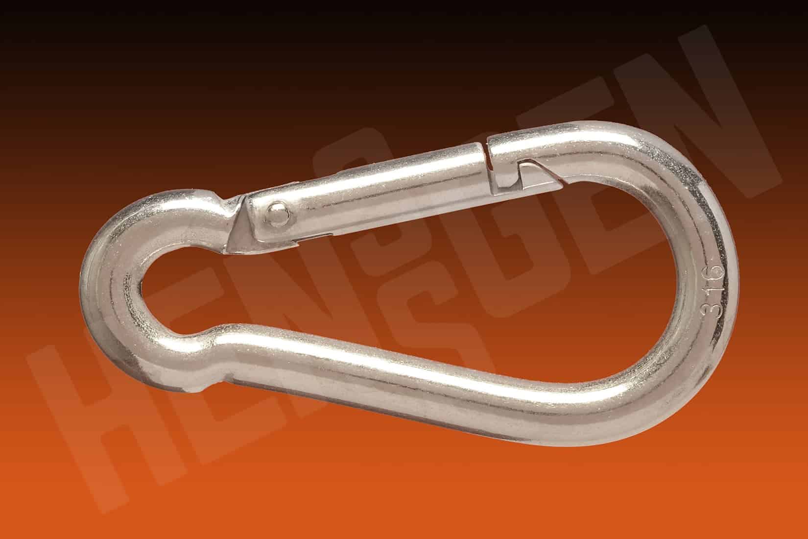 stainless steel carabiner