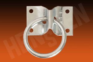 Hitching Ring with 4-Hole Mounting Plate